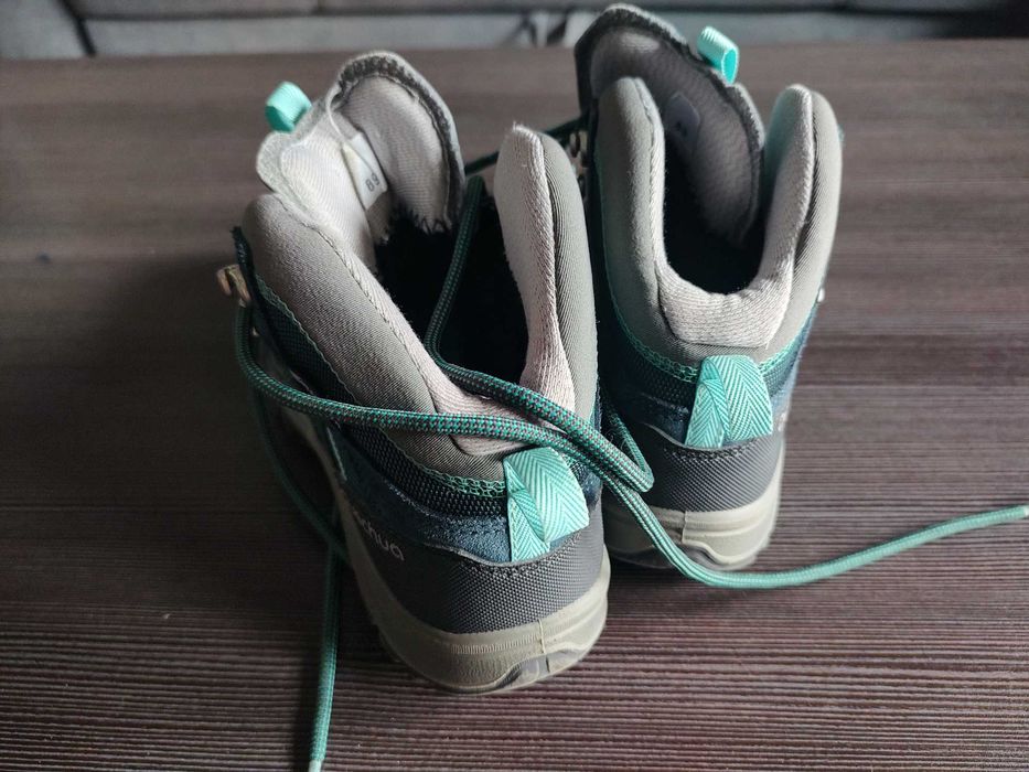 Buty turystyczne damskie Quechua MH100 MID wodoodporne r. 37