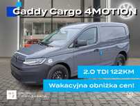 Volkswagen Caddy  4Motion! od ręki! 2.0TDI 122KM, 5 lat gwarancji, przegląd w cenie!