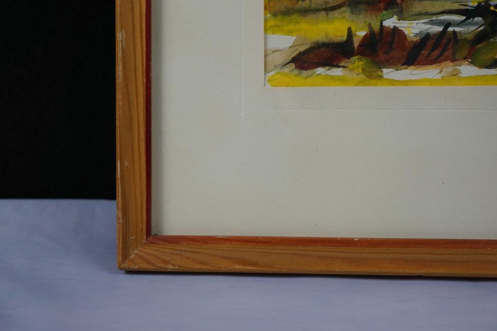 Obraz Kazimierz Starczewski Schronisko w Roztoce Zakopane 1977 Tatry