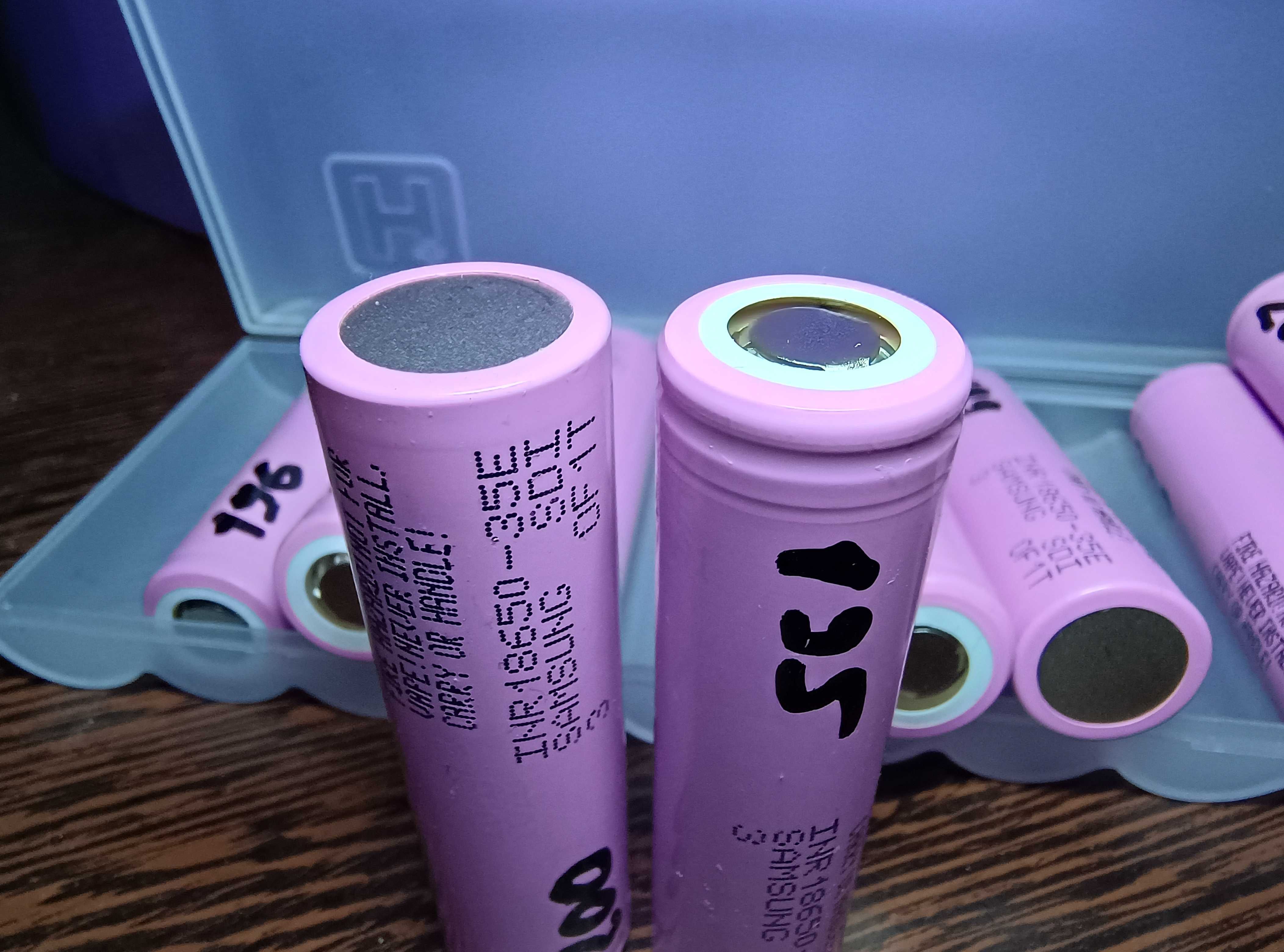 Samsung INR 18650 35E 3400 мА, нові акумулятори 2024р.