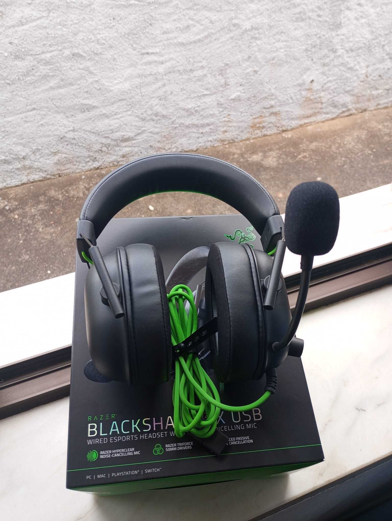 Razer BlackShark V2 X USB - Preto