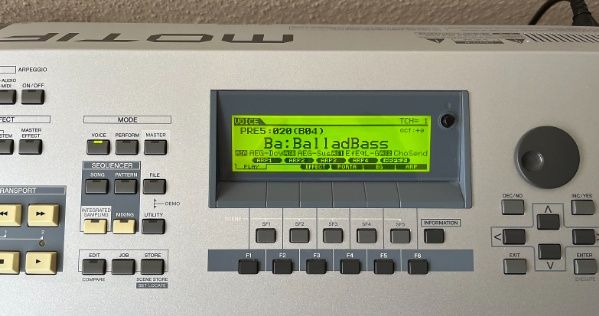 Yamaha Motif ES7