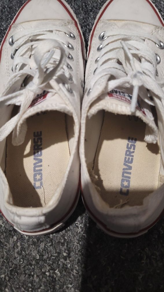 Buty converse białe roz. 37