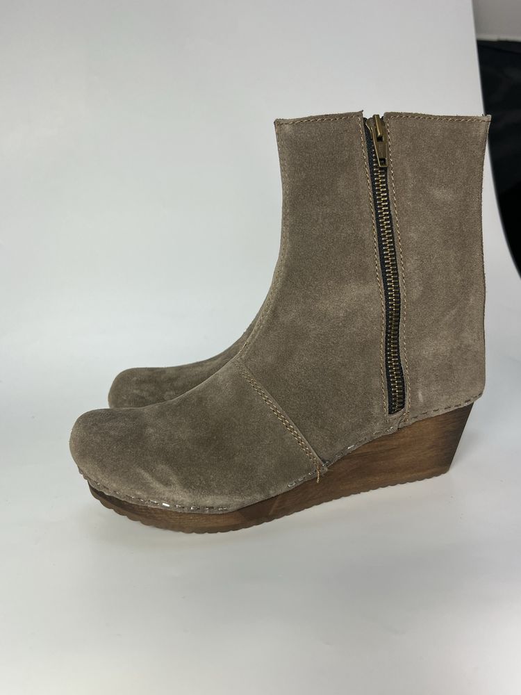 Nowe buty damskie botki Sanita 38 recznie robione skorzane outlet