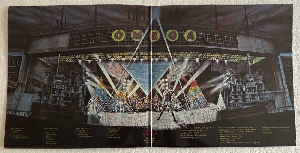 Omega – Élő Omega Kisstadion '79 / 2x LP