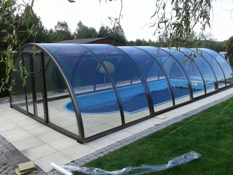 Basen Ogrodowy + FILTRACJA 7,10x3,10x1,55m Poliestrowy , Laminat