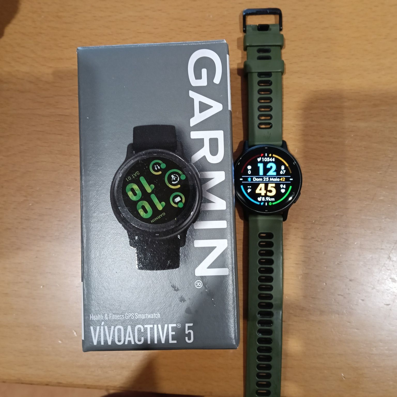 Garmin vivo active 5 com 3 meses