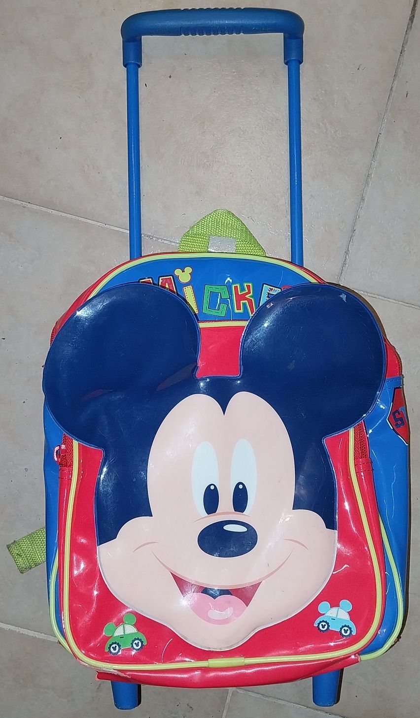 Trolley Mickey para criança pré escolar