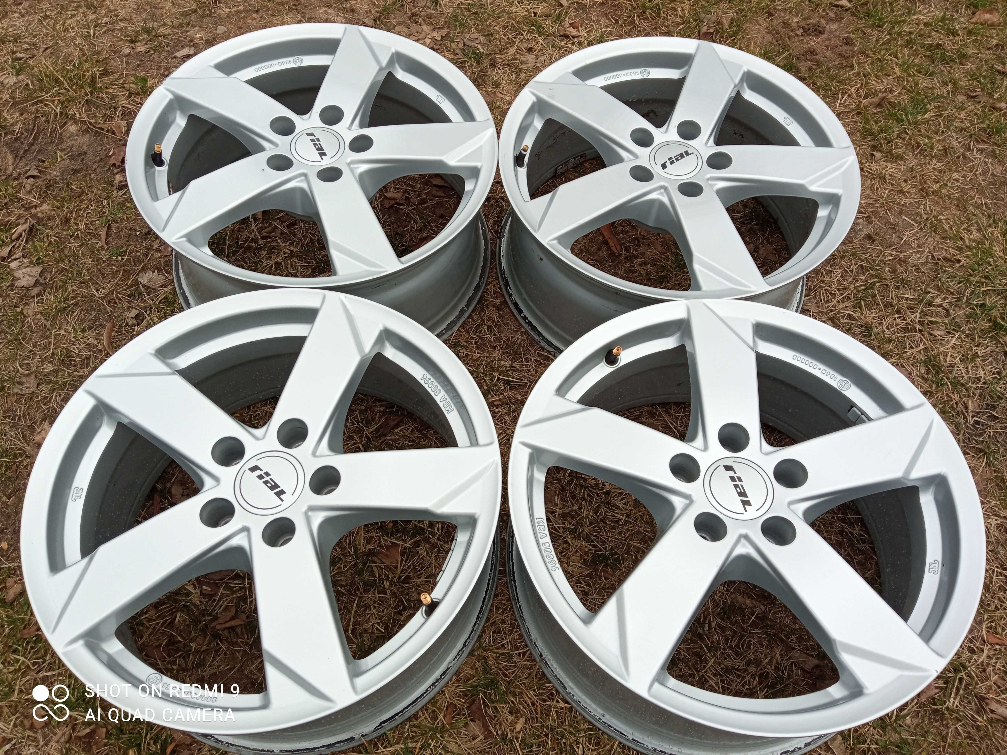 Felgi Rial 17cali 5x112 et38 7,5J Audi Mercedes VW Seat Skoda