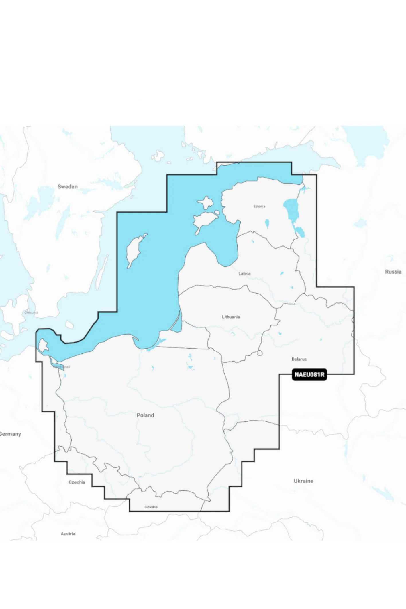 Mapa Navionics Polskie wody do jacht motorówka żaglówka houseboat