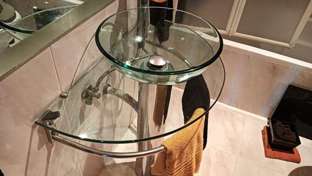 Conjunto lavatório WC