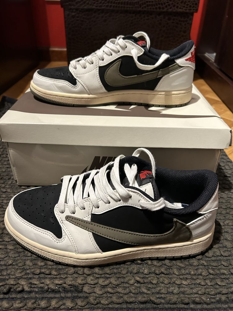 Travis Scott Air Jordan 1 Low OG Olive