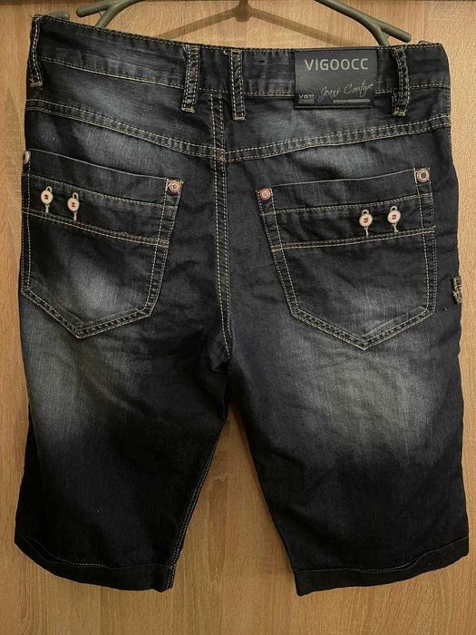 Джинсовые Шорты Vigocc  W 30 , L 34.