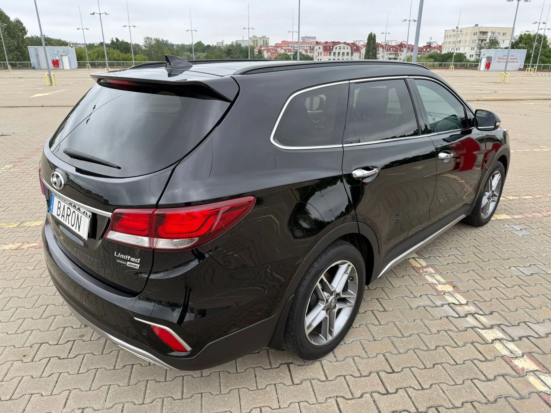 Hyundai Santa Fe Limited Ultimate 3.3 V6 290 KM, najbogatsza wersja 6-osob bezwypadkowy