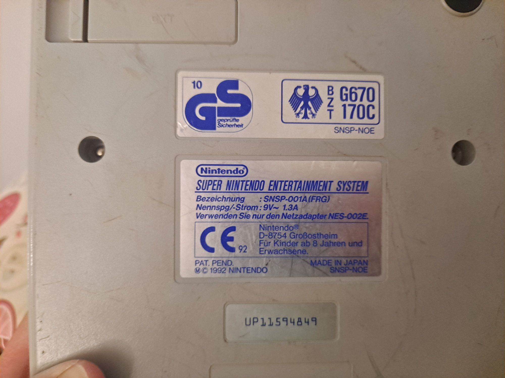 Super nintendo snes