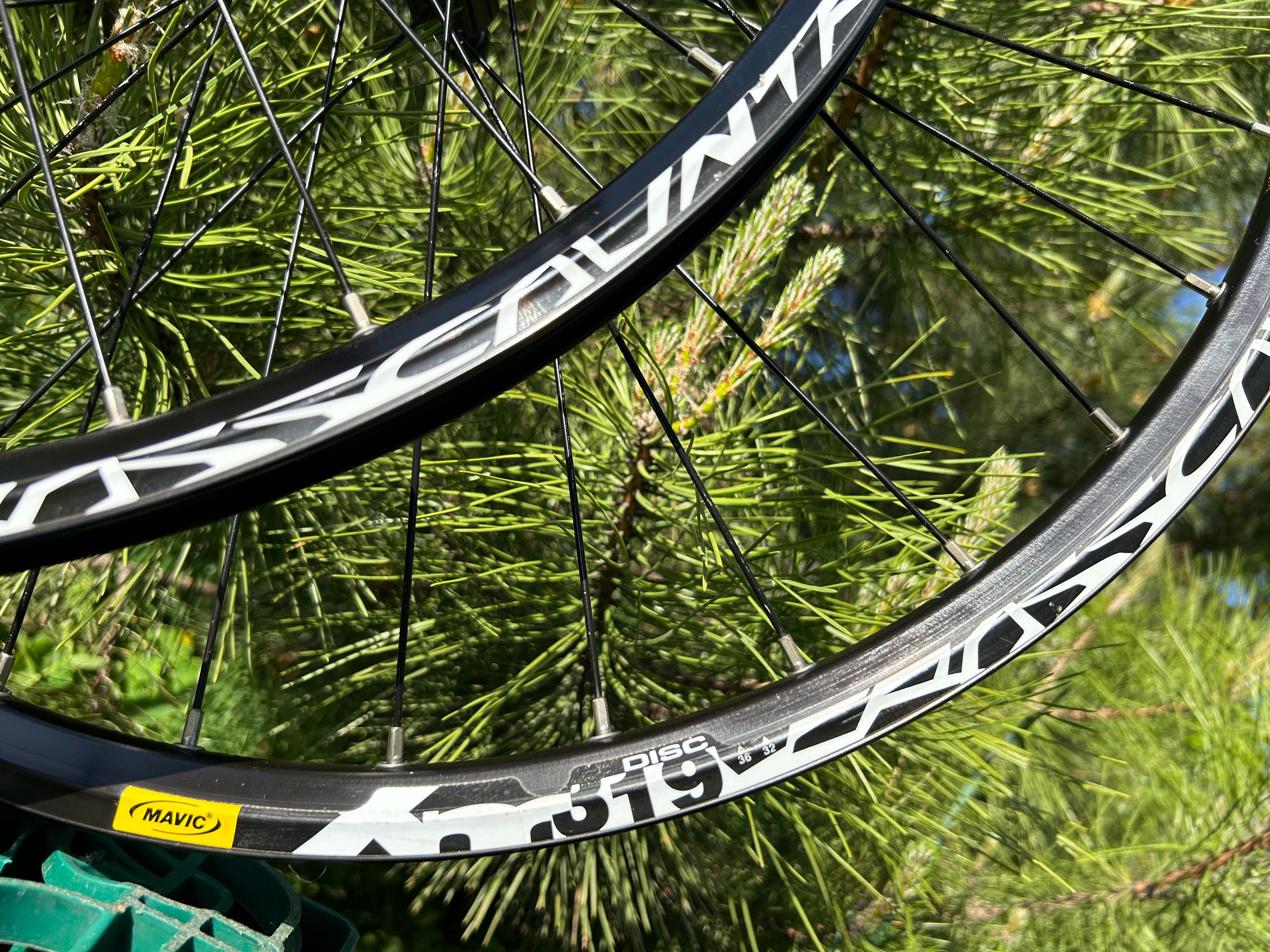 Колеса, вилсет 26 Shimano Deore XT 785
на ободах Mavic 319