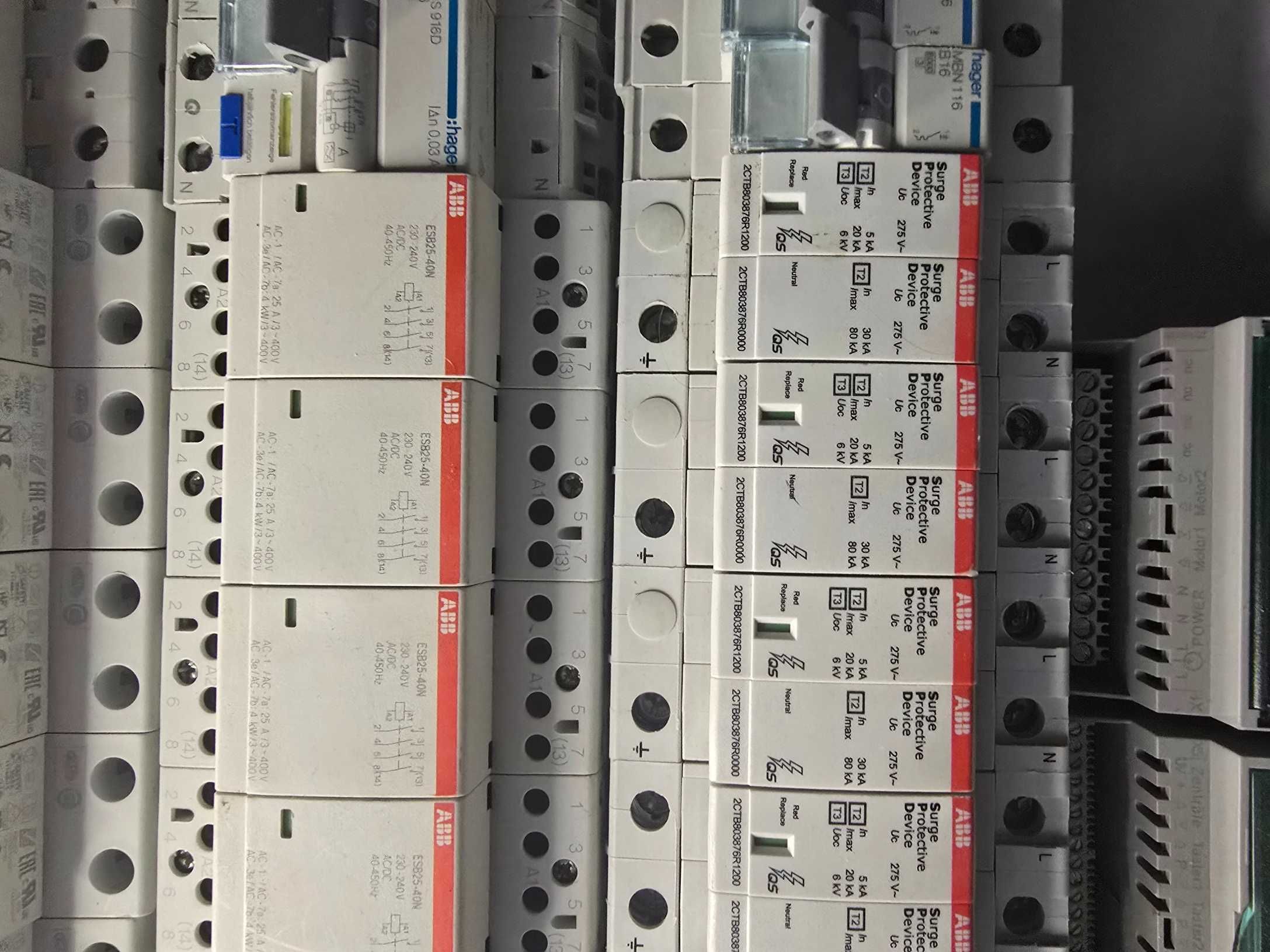 osprzęt elektryczny do rozdzielni