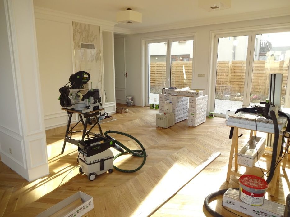 Stolarz Podcinanie drzwi z dołu drewnianych stalowych wycinanie kratek