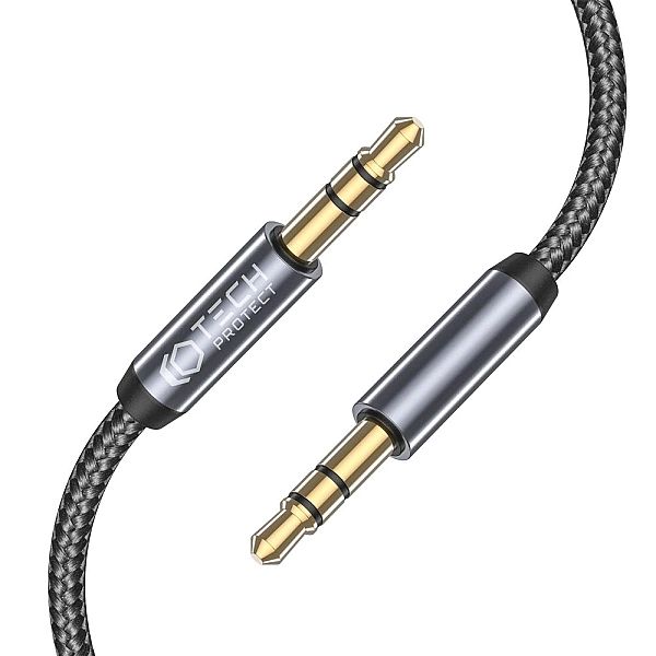 Tech-Protect Ultraboost Aux Mini Jack 3.5Mm Cable 150Cm Black