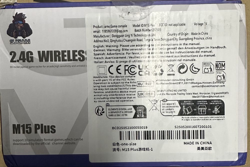 consola de jogos retro portátil