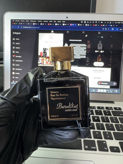 Perfume Barakkat Satin Oud
