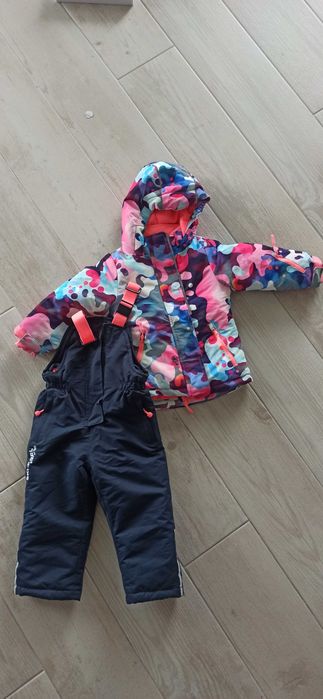 Kombinezon dwuczęściowy kurtka spodnie rozmiar 92
