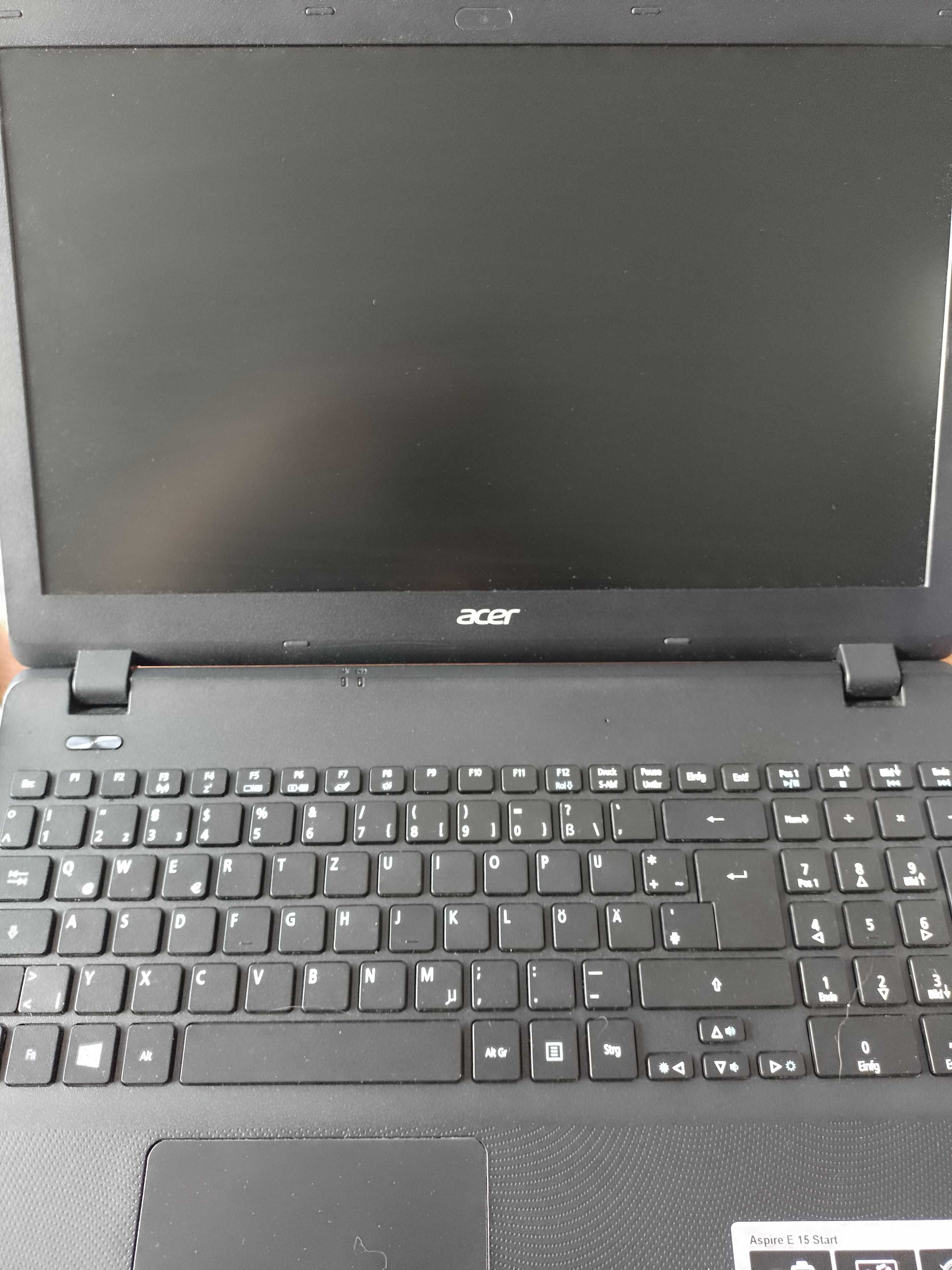 Acer Aspire E15 start uszkodzony na odzysk