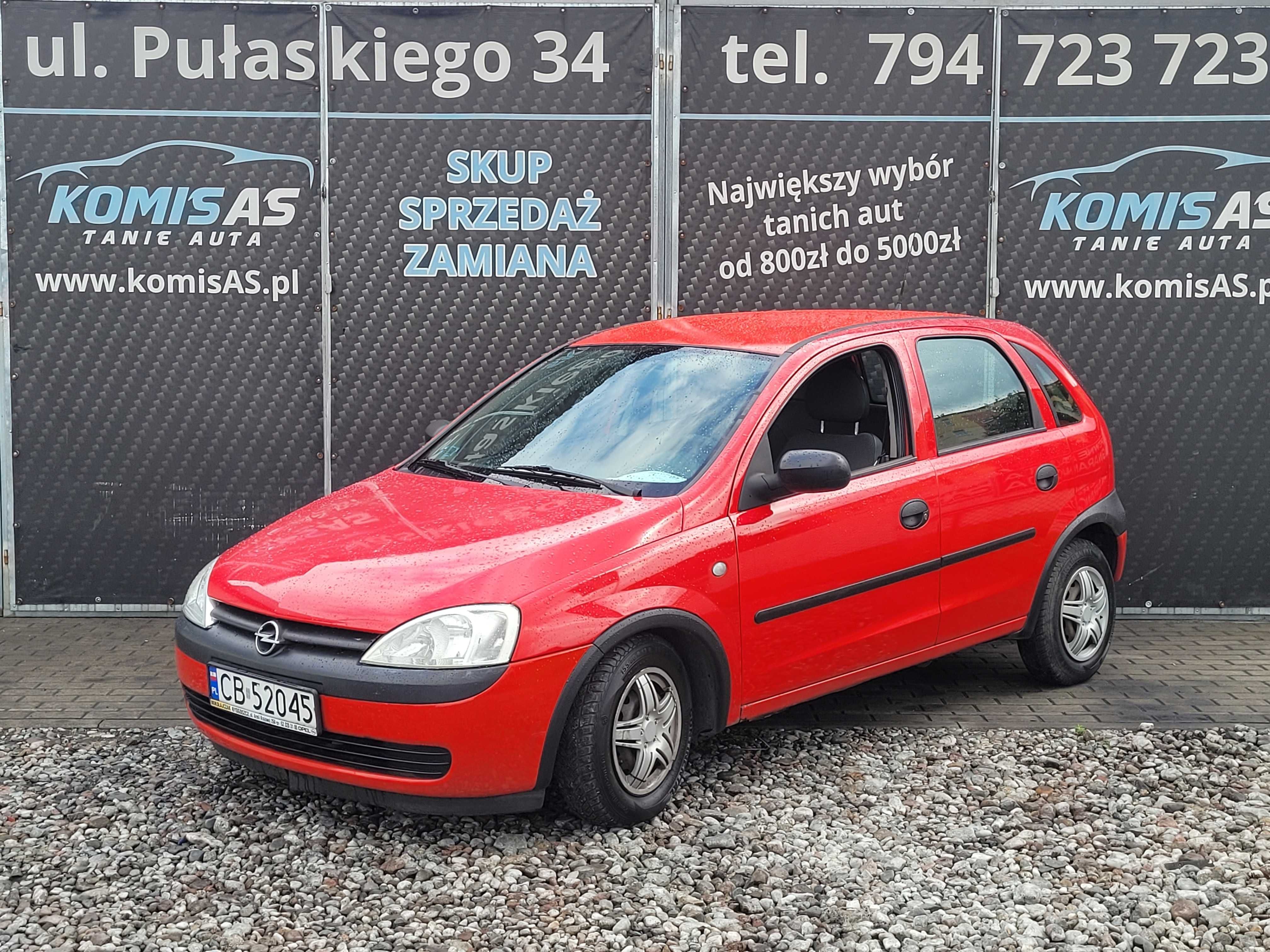 Opel Corsa C 1.0 Benzyna * Salon Polska Radio * Tanie Auta