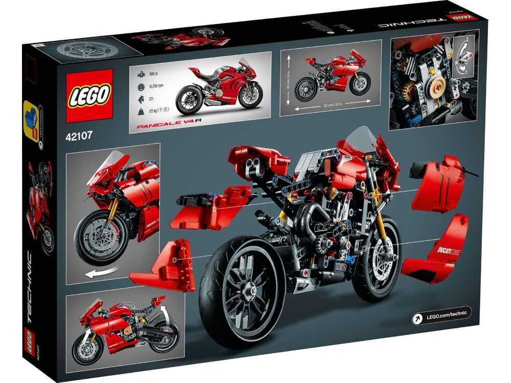 Новий Lego Technic 42107 Ducati Panigale V4 R