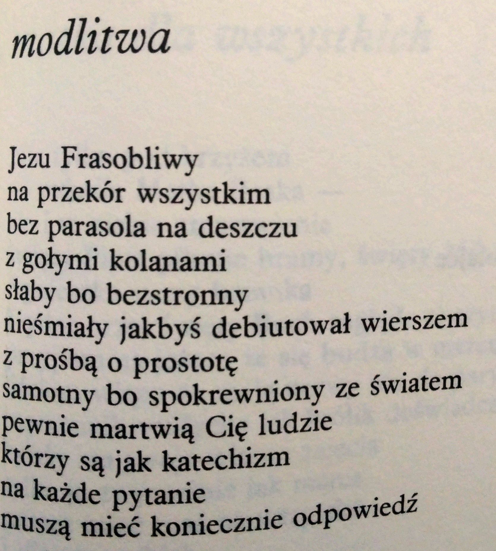 Jan Twardowski. Nie przyszedłem pana nawracać. wiersze 1945-85