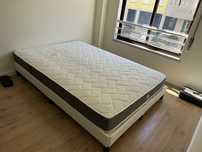 Cama (colchão e estrutura de cama) comprada em maio