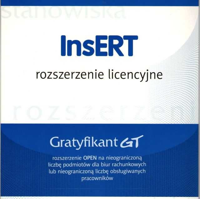 Gratyfikant GT Rozszerzenie OPEN ! Partner Insert OKAZJA Ostatnia szt