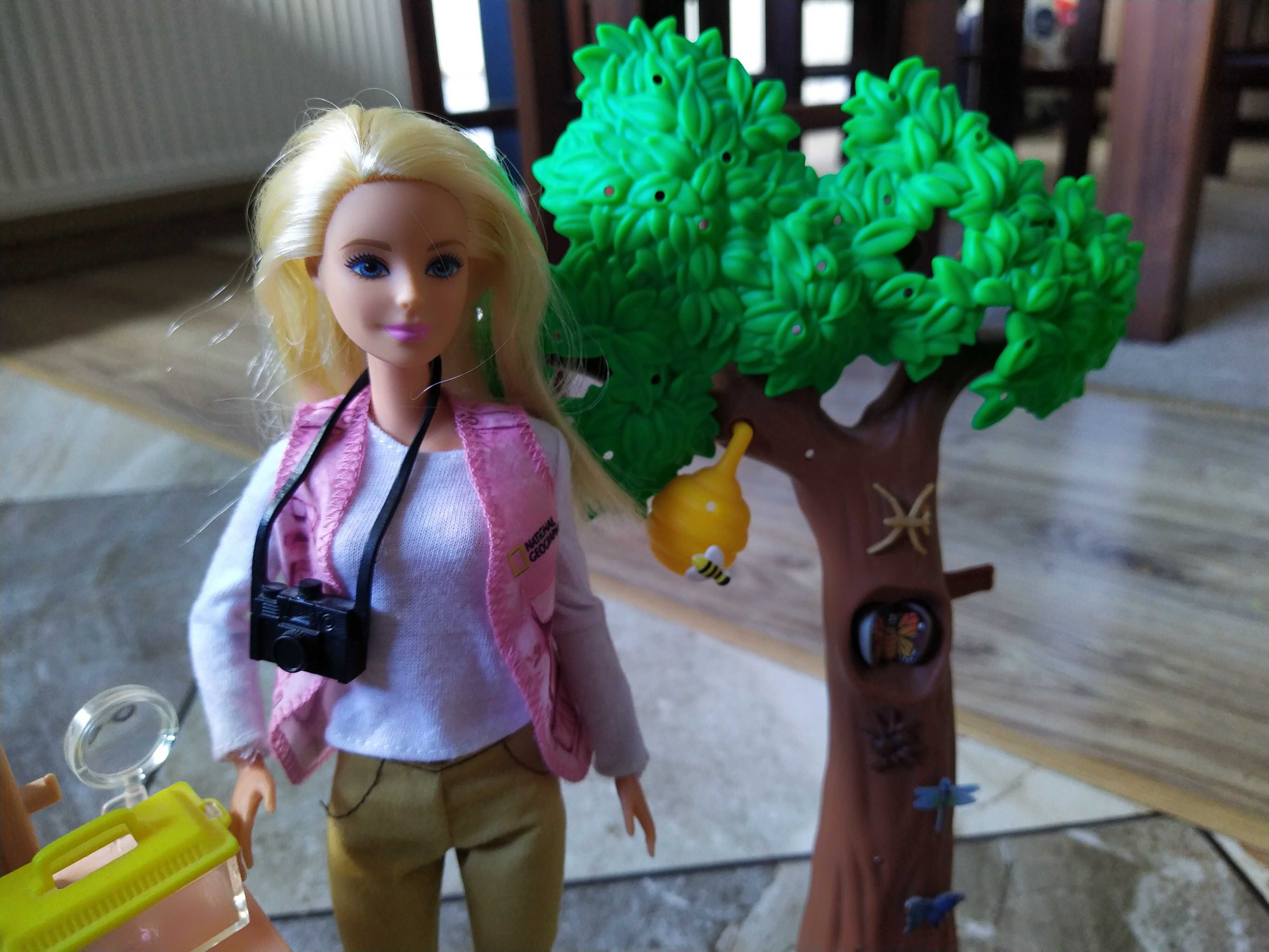 Lalka Barbie entomolog badaczka owadów z akcesoriami