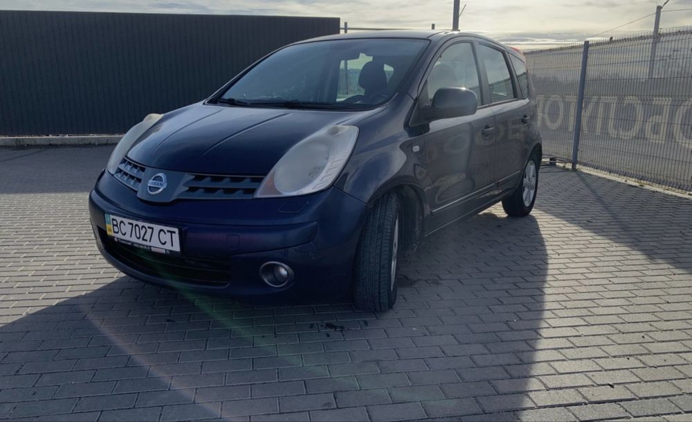Nissan note 2007