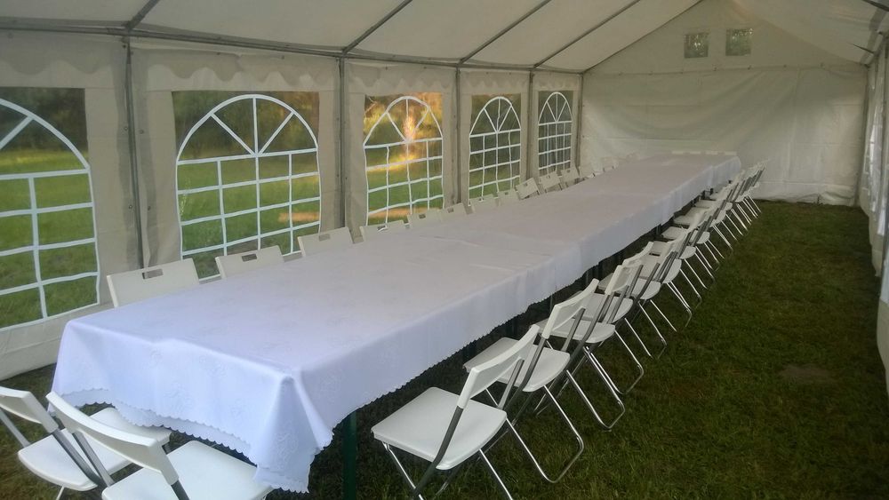 Grill namiot stół krzesła dmuchańce zamki bemar balia ogrodowa wynajem