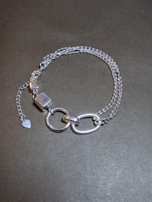 Стильний Браслет срібло 925s срібний серебро серебряный