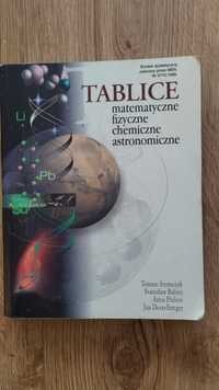 Książka Tablice matematyczne fizyczne chemiczne astronomiczne