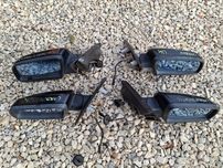 Lusterka Uk BMW E60 E61 4 Pin Carbon Schwarz 416/9