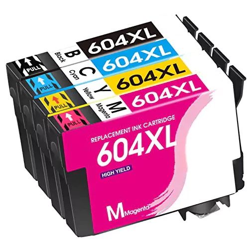 Epson 603xl ou 604xl kit de 4 tinteiros