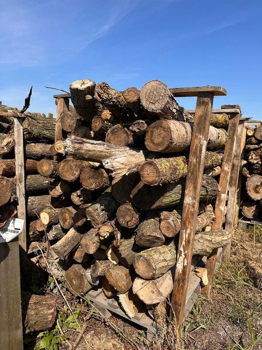 Drewno opałowe, liściaste, sezonowane, w skrzyniach lub luzem