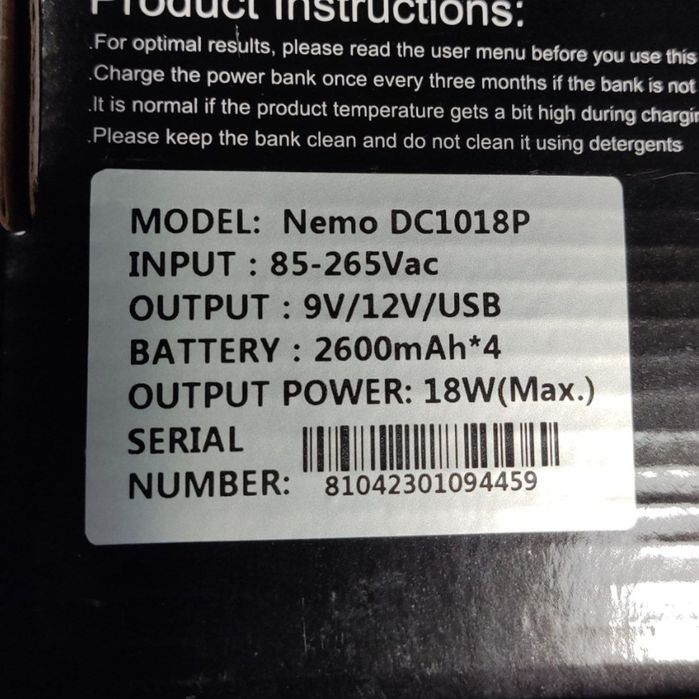 Бесперебойник для роутера.