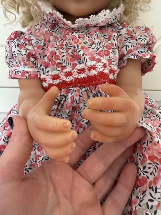 Силіконова (вінілова) лялька реборн Лілі. 55 см.