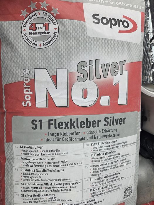 No.1 silver - Szybkowiążący klej wysokoelastyczny S1