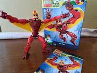 LEGO Ben 10 Alien Force - Jet Ray (Stan B. Dobry, Komplet)  UNIKAT!