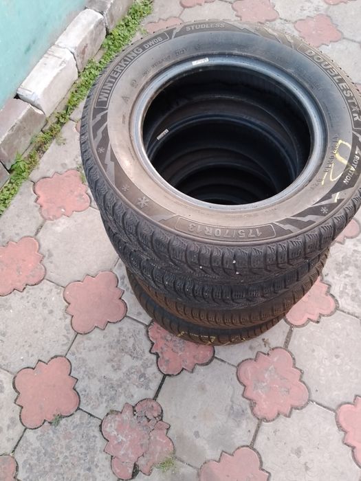 Комплект зимней резины DoubleStar DW08 (175/70R13 82T) 23 год. 7-6 мм
