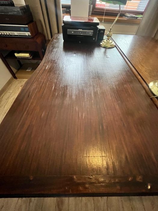 Biurko drewniane gabinetowe