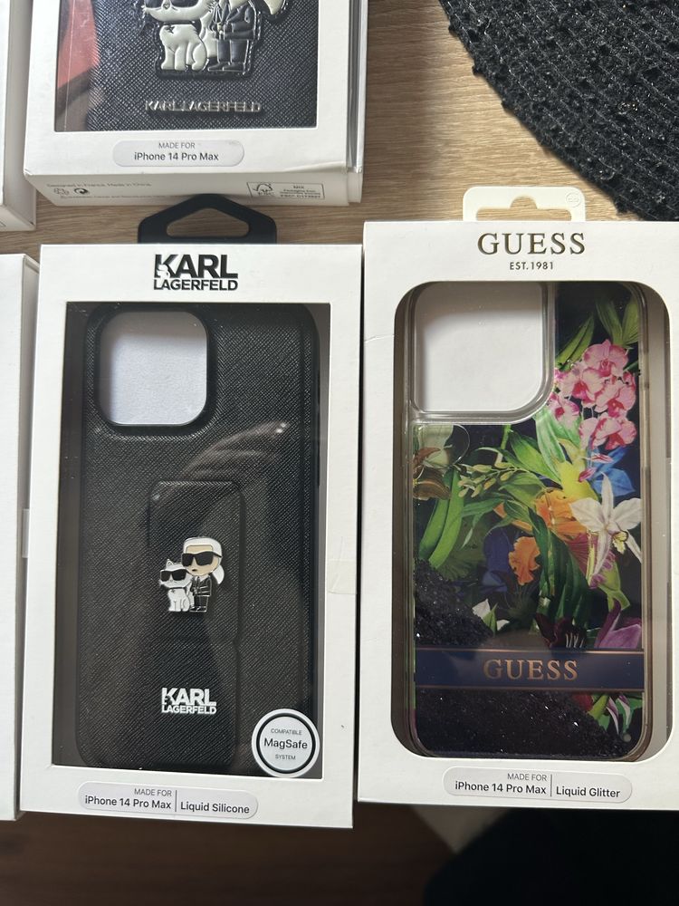 Etui iphone 14 pro max Karl Lagerfeld i Guess