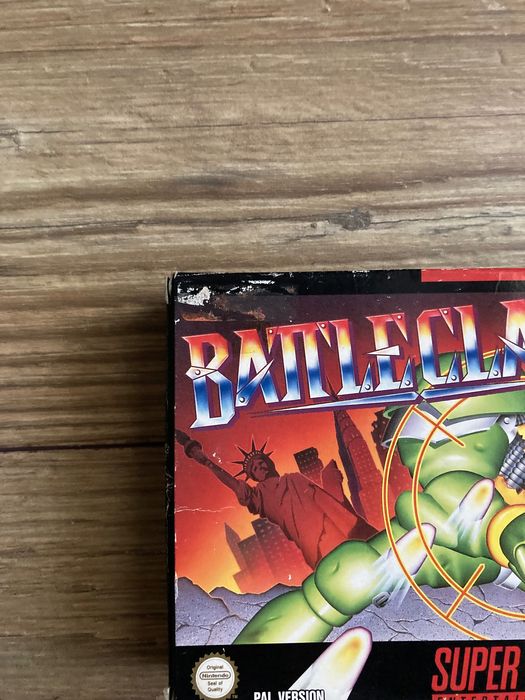Battleclash SNES Super Nintendo PT PAL Como Novo