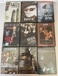 Lote 9 filmes - dvd
