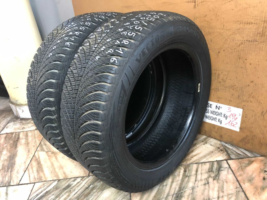 Opony Całoroczne x2 Goodyear Vector4Season 205/55R16 7mm 2018R -Montaż